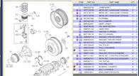8973627560 Motorvoering Kit Flywheel For ISUAU 4HK1 zx200-3 zx240-3 SH210